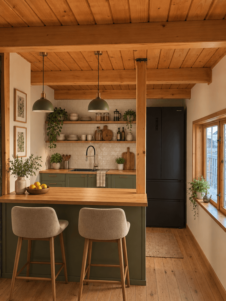 Kitchen interior in no_style style — photo by GenRoom AI