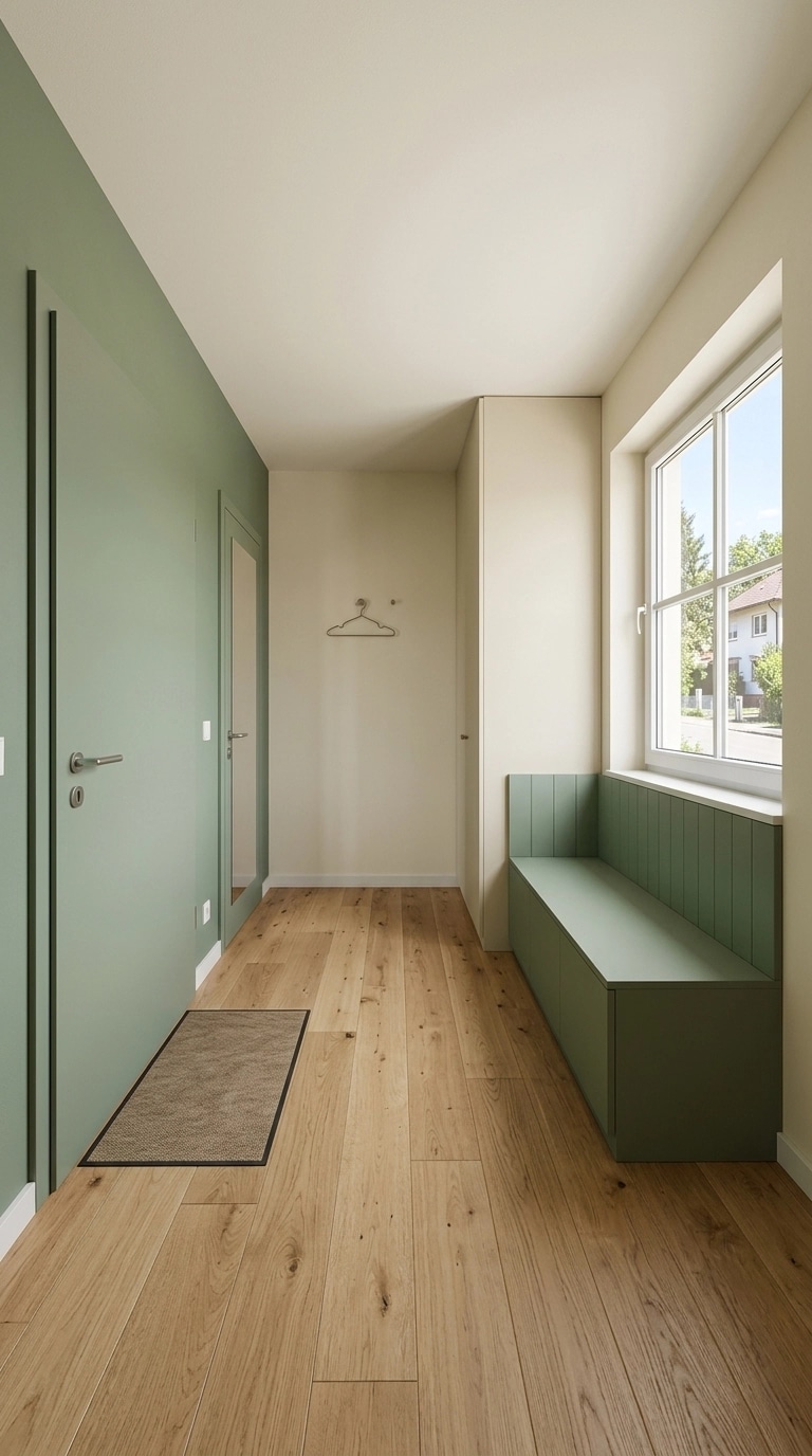 Hallway interior in no_style style — photo by GenRoom AI