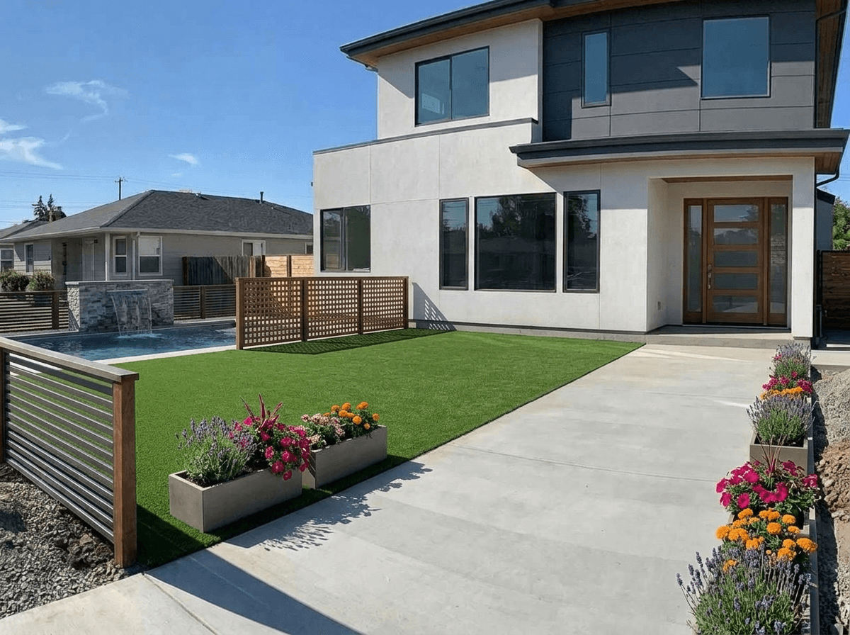 Yard design in no_style style — photo by GenRoom AI