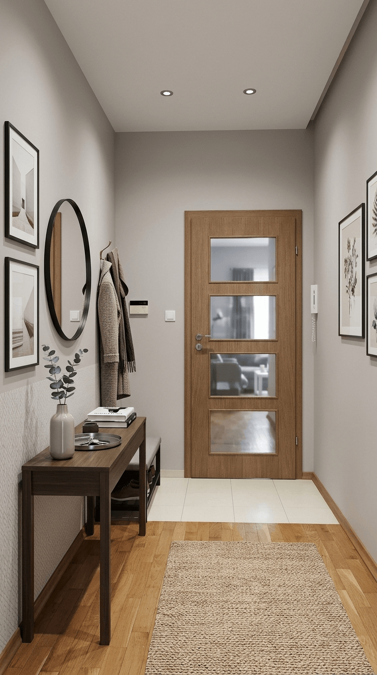 Hallway interior in no_style style — photo by GenRoom AI