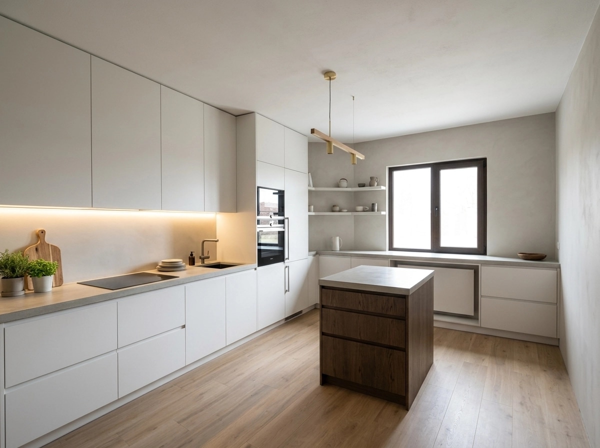 Scandinavian Kitchen design — interior photo by GenRoom AI