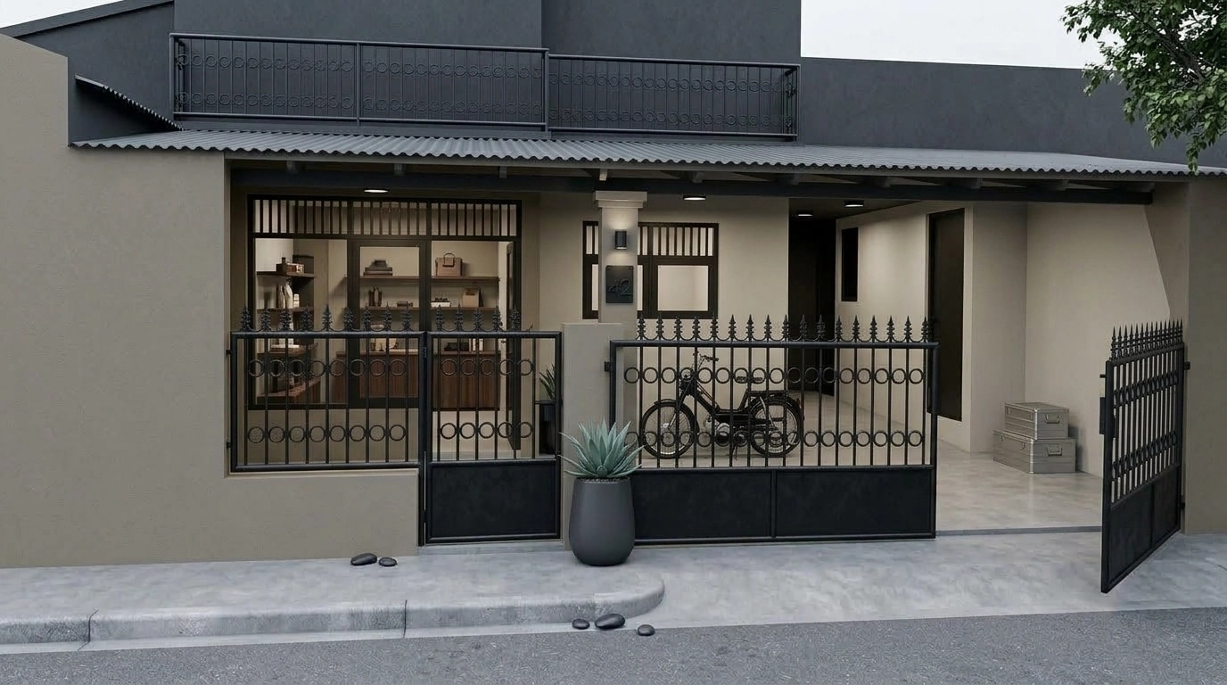 Minimalist Facade Facade design — facade photo by GenRoom AI
