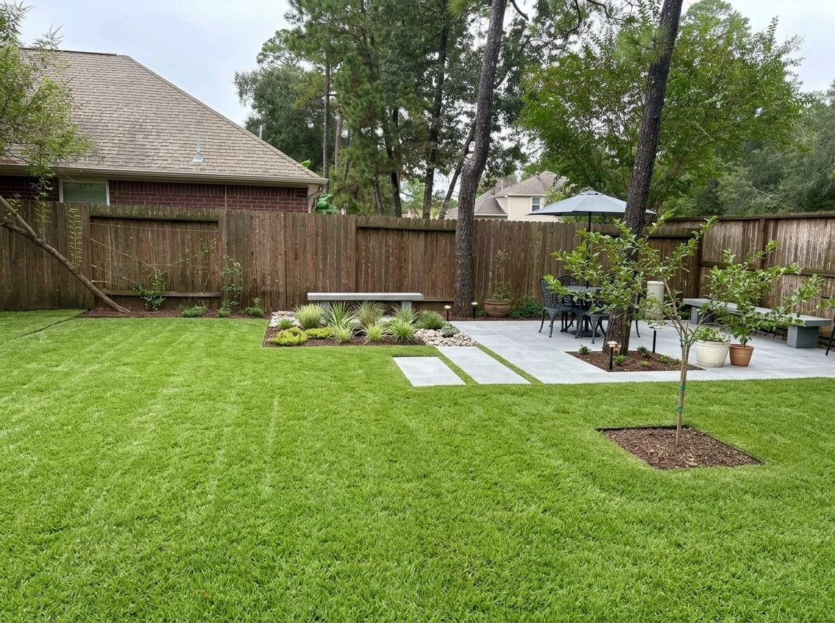 Landscape design in Minimalist Yard style — Yard by GenRoom AI