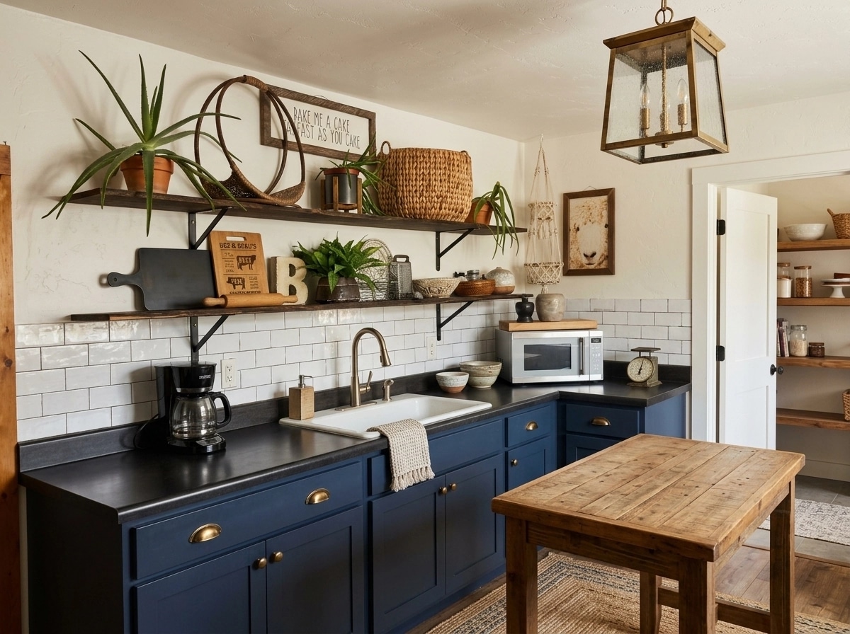 Modern Farmhouse Kitchen design — interior photo by GenRoom AI