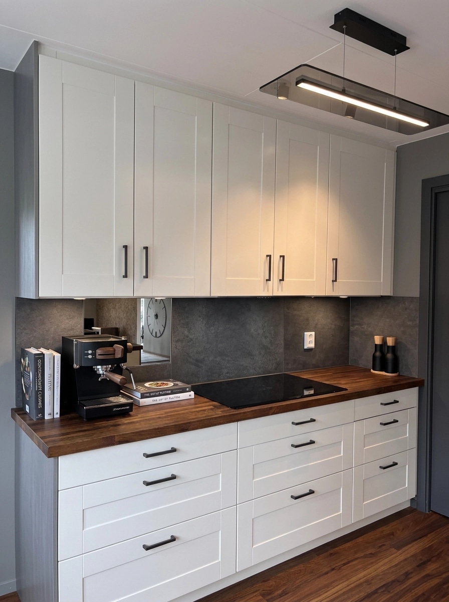 Kitchen interior in Contemporary style — photo by GenRoom AI