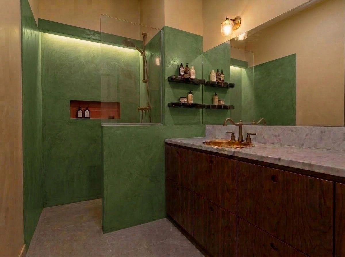 Bathroom interior in no_style style — photo by GenRoom AI