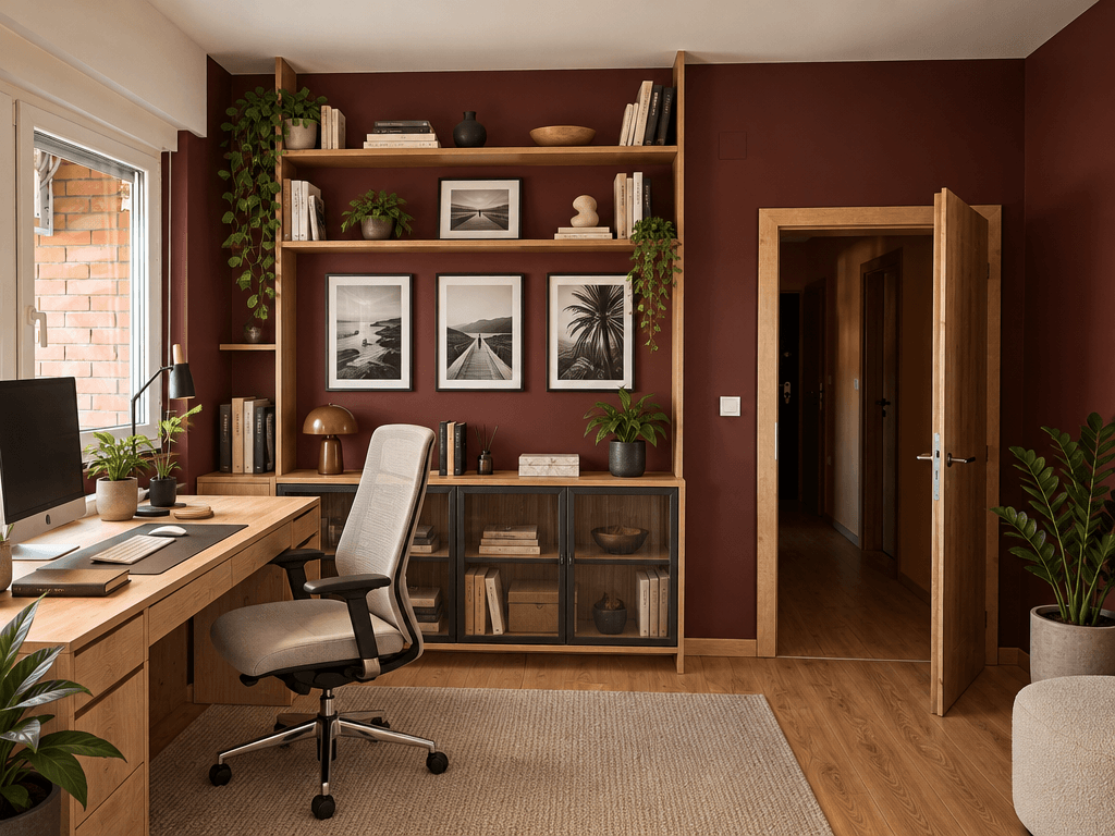 Interior design in Contemporary style — home_office by GenRoom AI