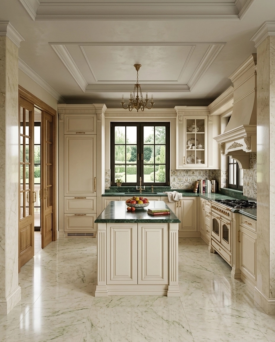 Interior design in Classic style — Kitchen by GenRoom AI