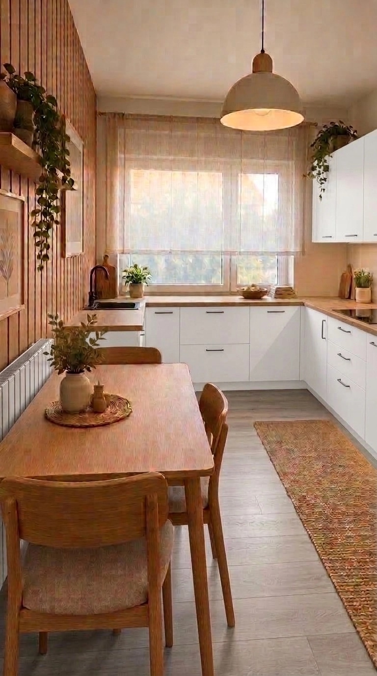 Interior design in Scandinavian style — Kitchen by GenRoom AI