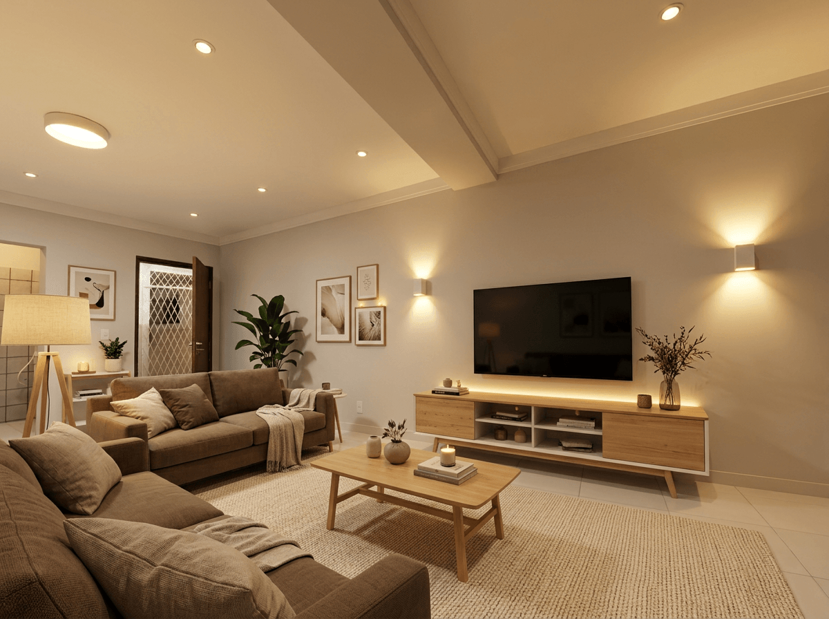 Interior design in Scandinavian style — Living Room by GenRoom AI