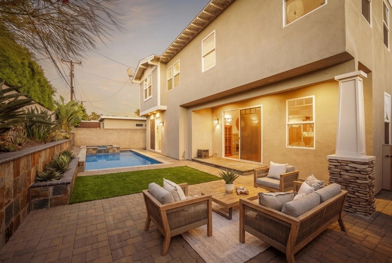 Yard design in no_style style — photo by GenRoom AI