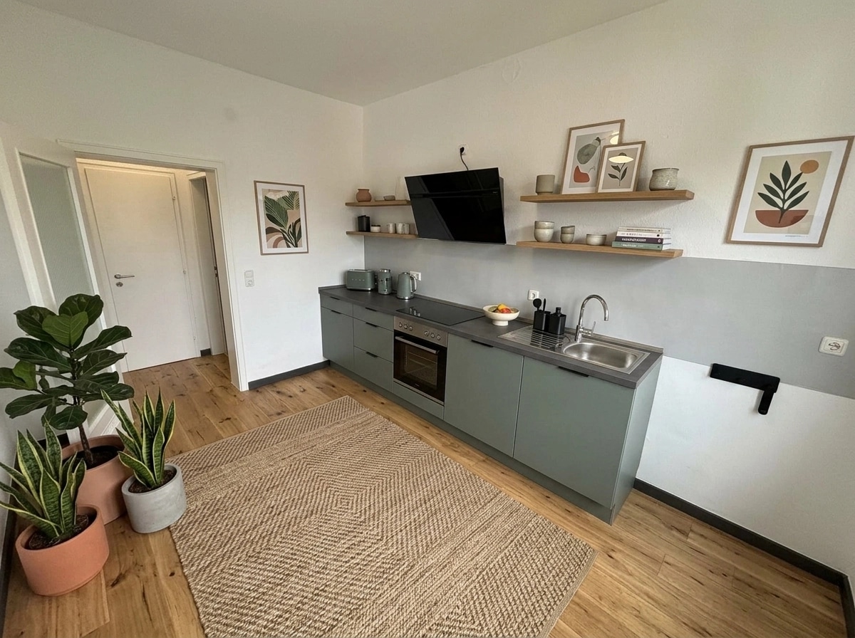 Contemporary Kitchen design — interior photo by GenRoom AI