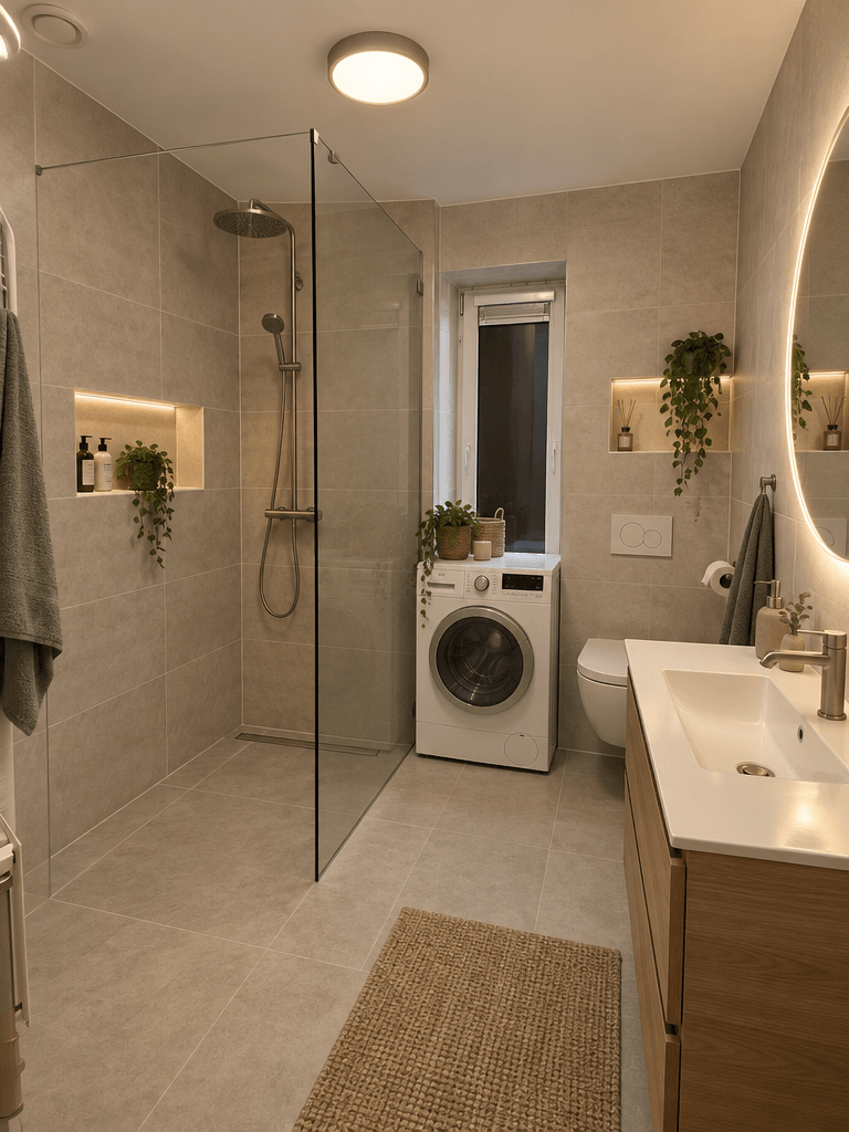 Bathroom interior in no_style style — photo by GenRoom AI