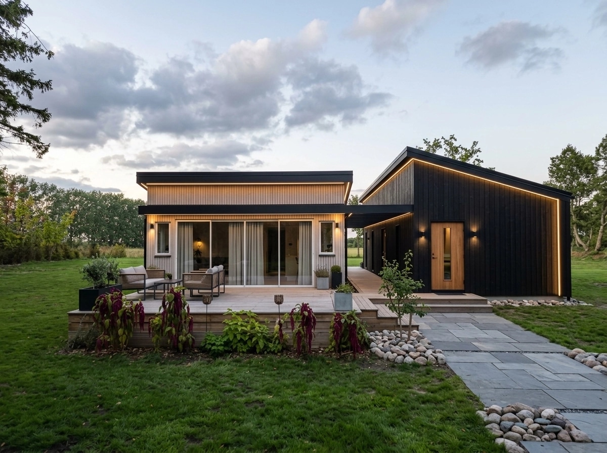Scandinavian Facade Facade design — facade photo by GenRoom AI
