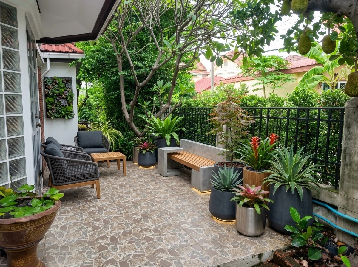 Contemporary Yard Yard design — yard photo by GenRoom AI