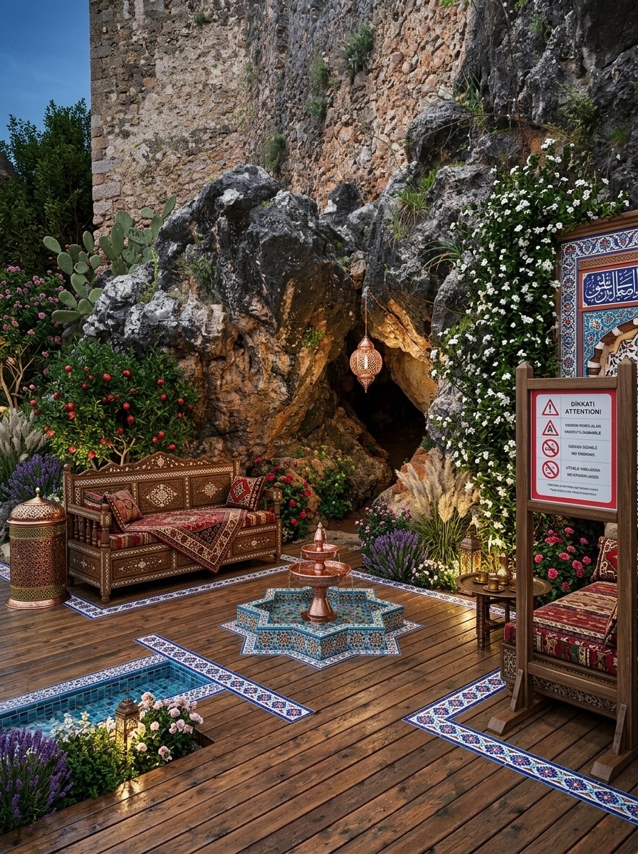 Turkish Garden Giardino design — yard photo by GenRoom AI