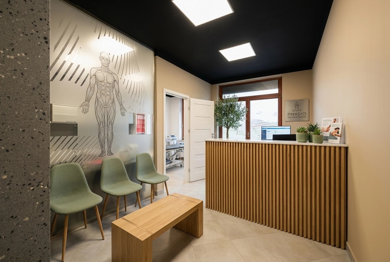 Interior design in Contemporary style — clinic by GenRoom AI