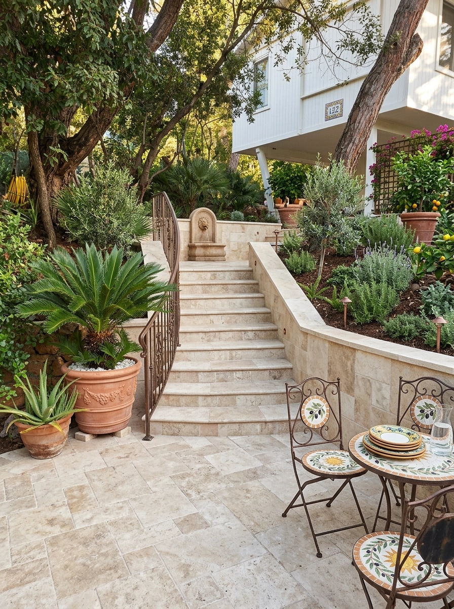 Mediterranean Yard Аула design — yard photo by GenRoom AI