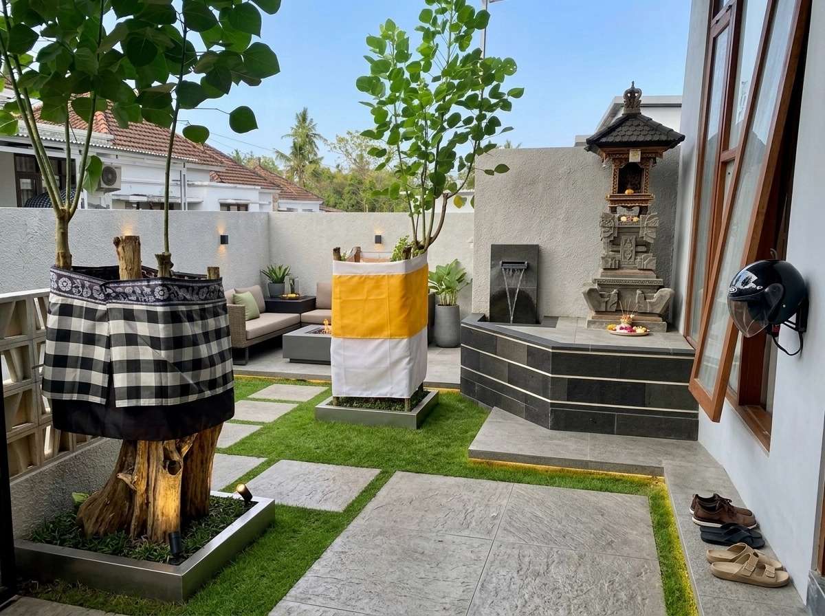 Landscape design in Contemporary Yard style — Yard by GenRoom AI