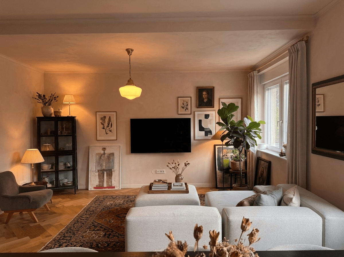 Interior design in Contemporary style — Living Room by GenRoom AI