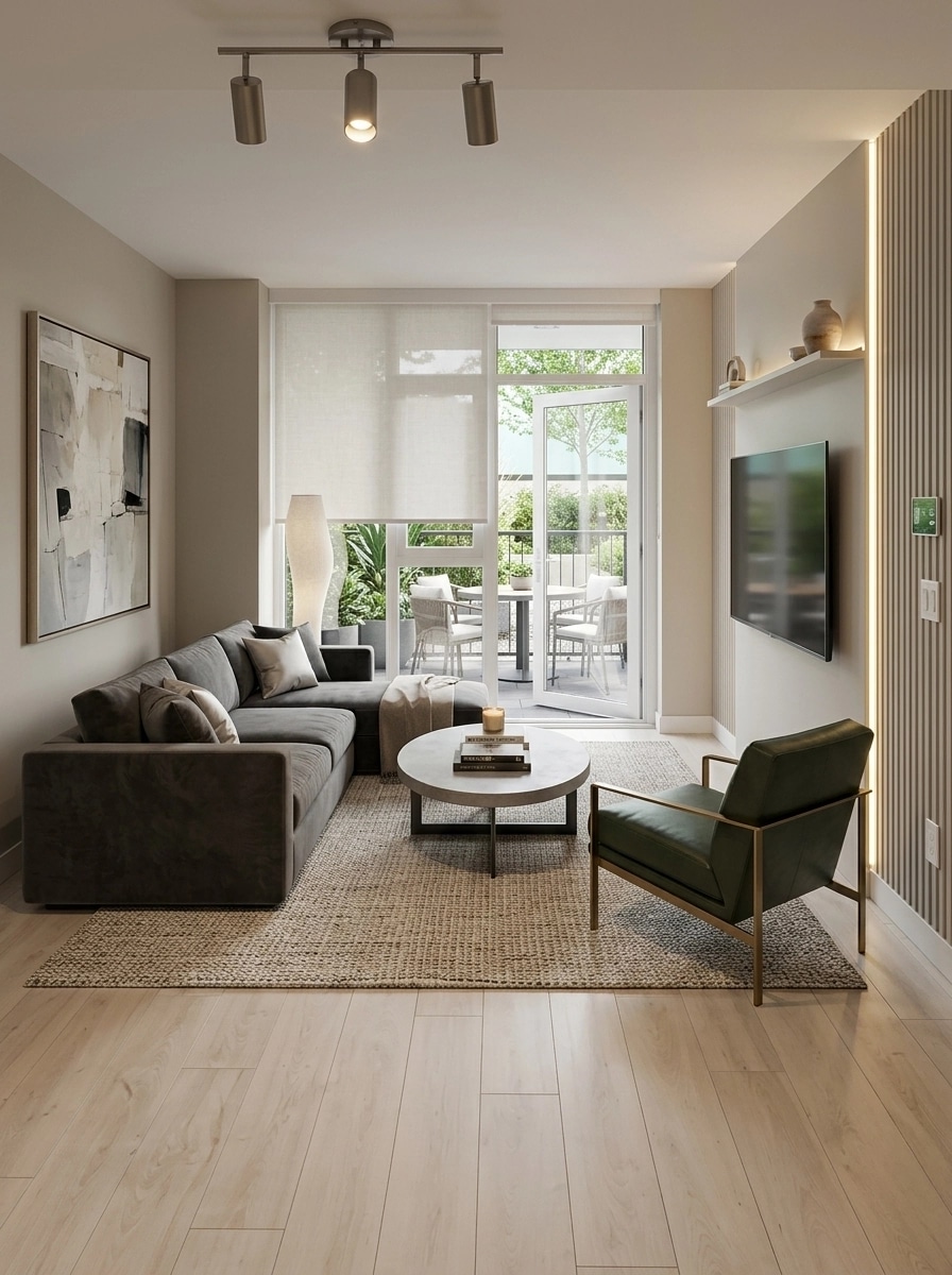 Interior design in Contemporary style — Living Room by GenRoom AI