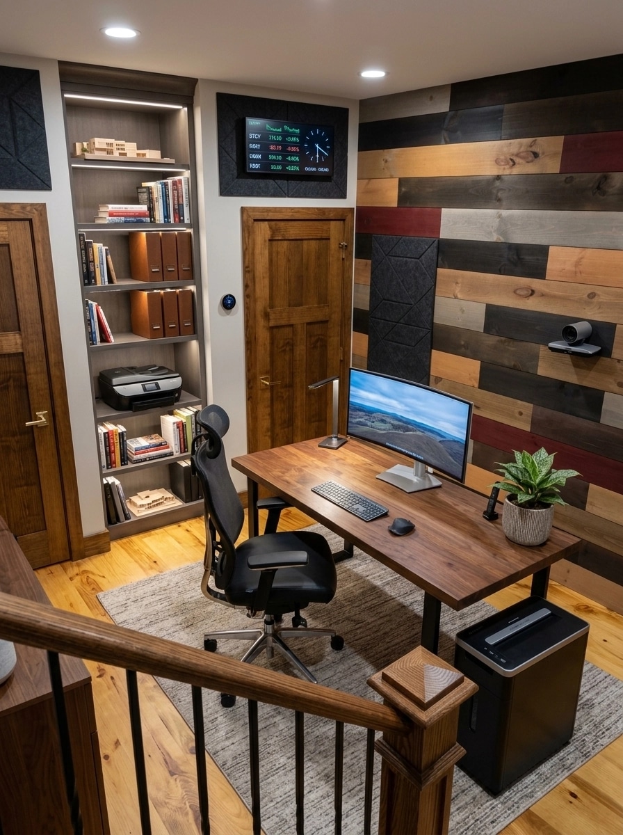Interior design in Contemporary style — home_office by GenRoom AI