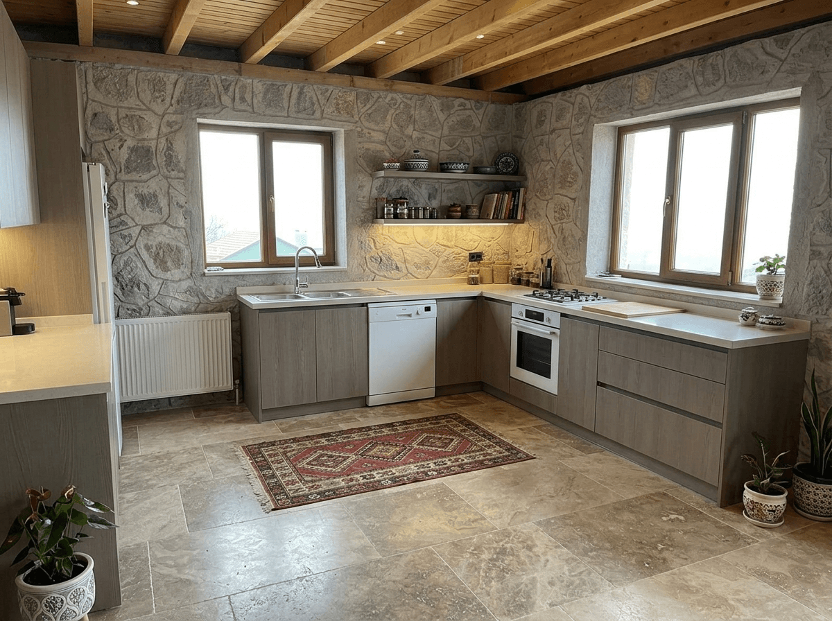 Kitchen interior in no_style style — photo by GenRoom AI