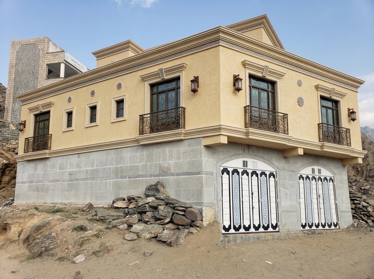 Facade design in Eclectic Facade style — Facade by GenRoom AI