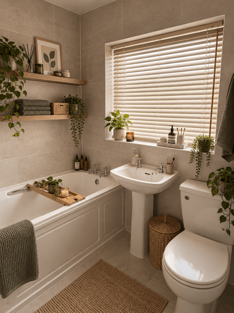 Contemporary Bathroom design — interior photo by GenRoom AI