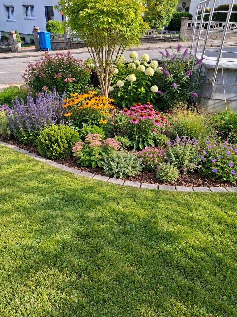 Landscape design in German Garden style — Yard by GenRoom AI