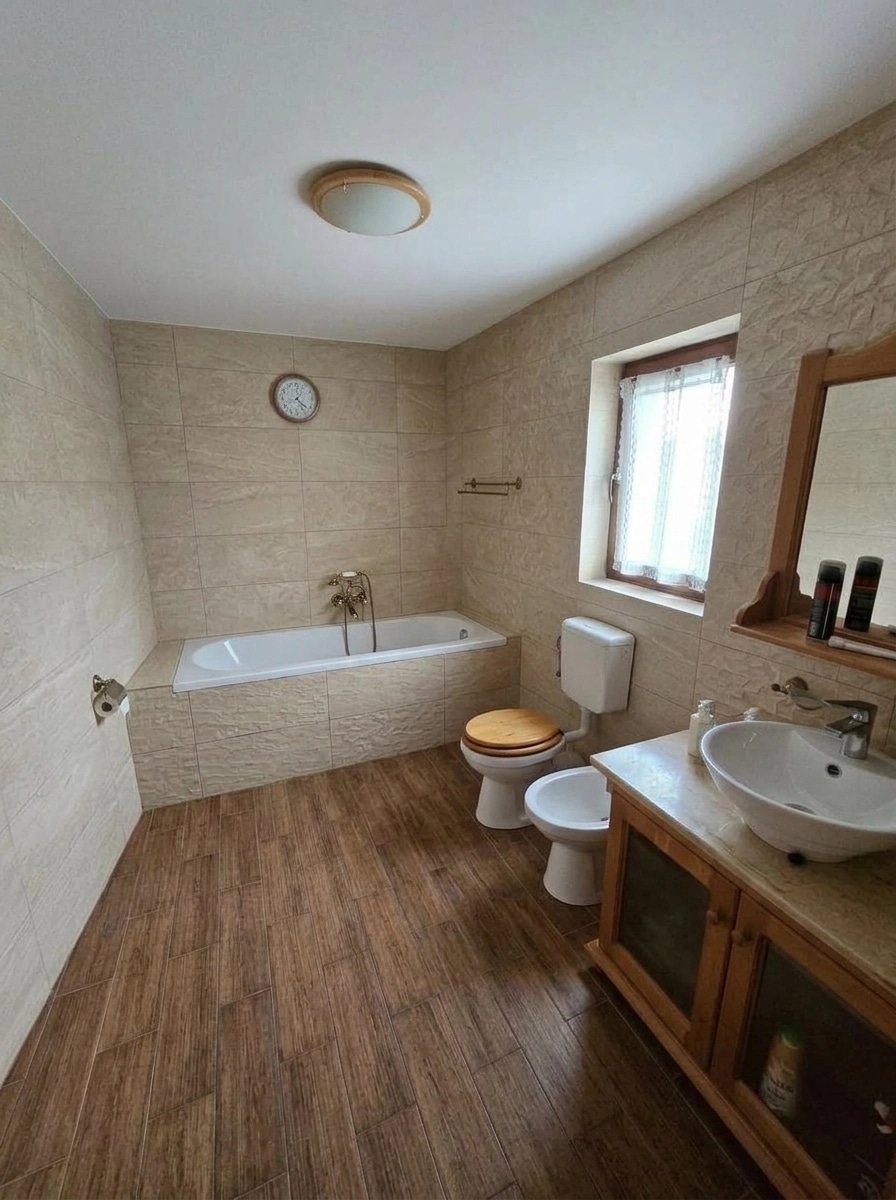 Bathroom interior in no_style style — photo by GenRoom AI