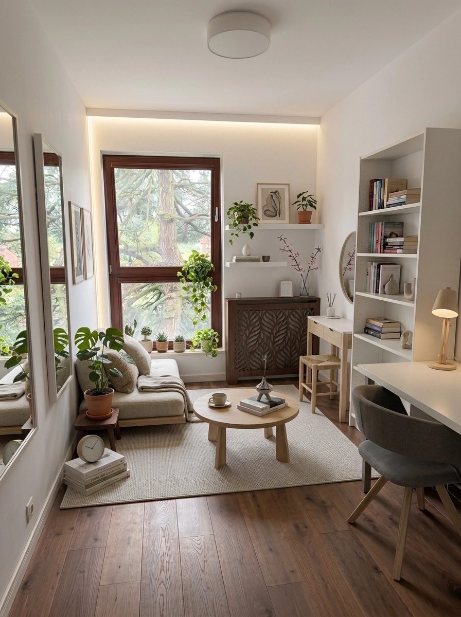 Scandinavian Living Room design — interior photo by GenRoom AI