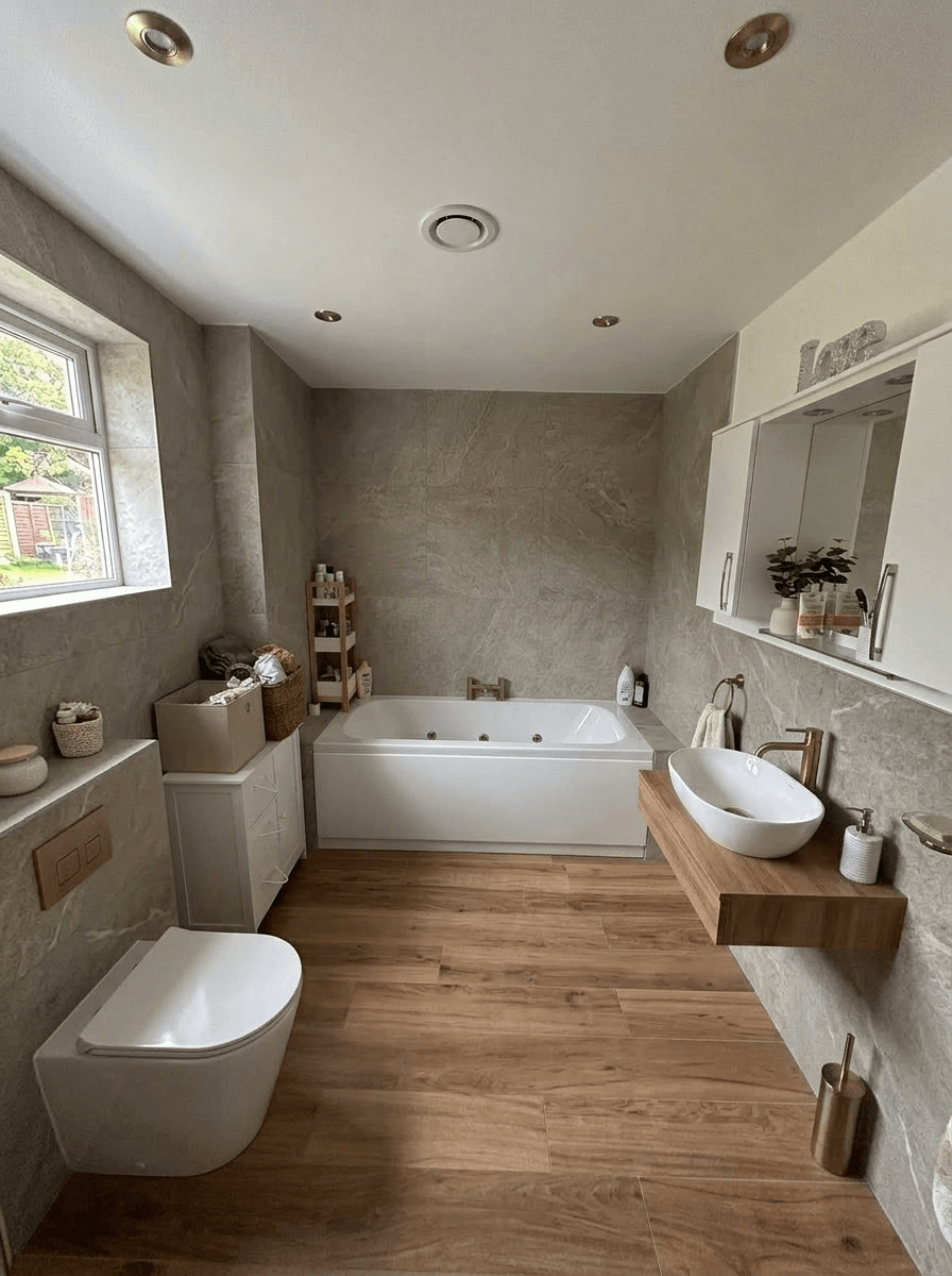 Bathroom interior in no_style style — photo by GenRoom AI