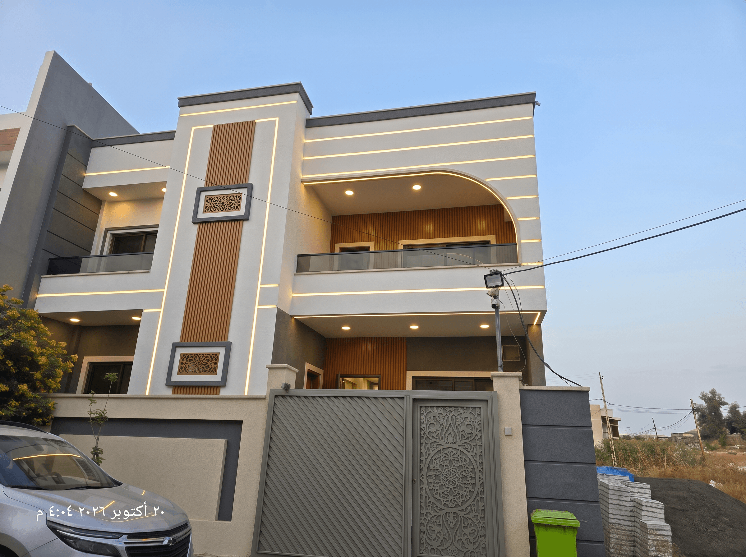 Facade design in no_style style — photo by GenRoom AI