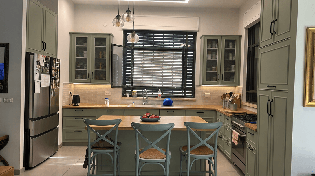 Kitchen interior in no_style style — photo by GenRoom AI