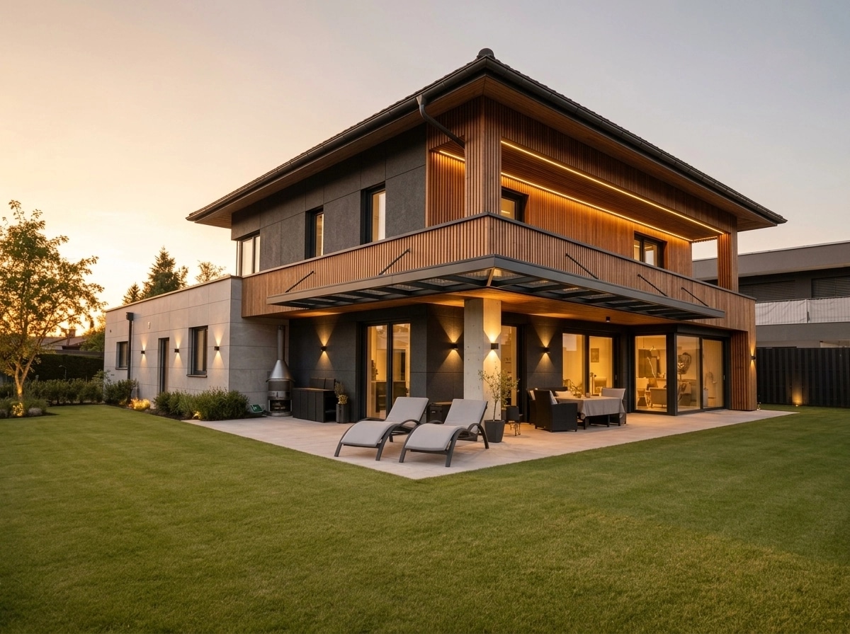 Contemporary Facade Facade design — facade photo by GenRoom AI