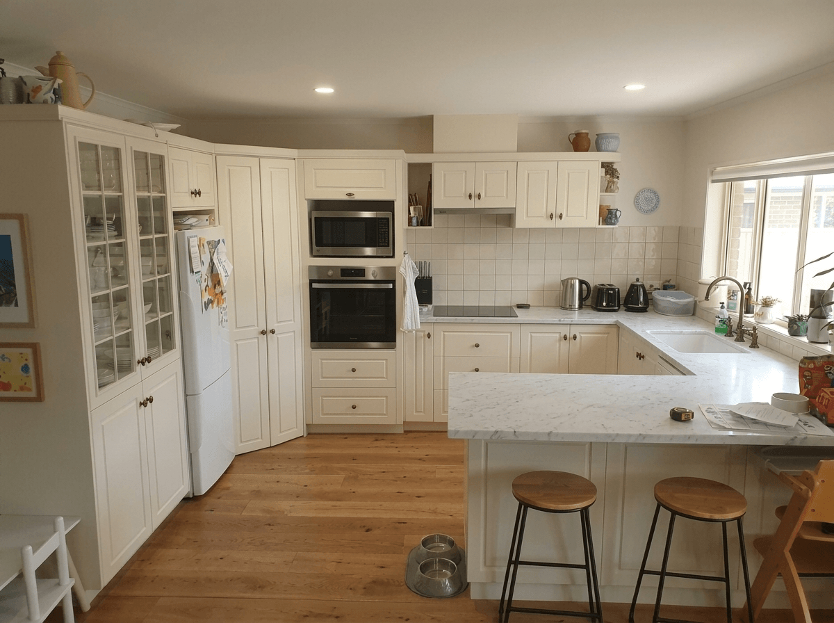 Kitchen interior in no_style style — photo by GenRoom AI