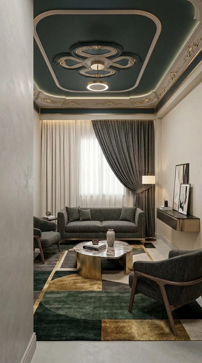 Interior design in Contemporary style — Living Room by GenRoom AI