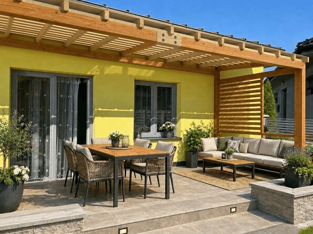 Yard design in no_style style — photo by GenRoom AI