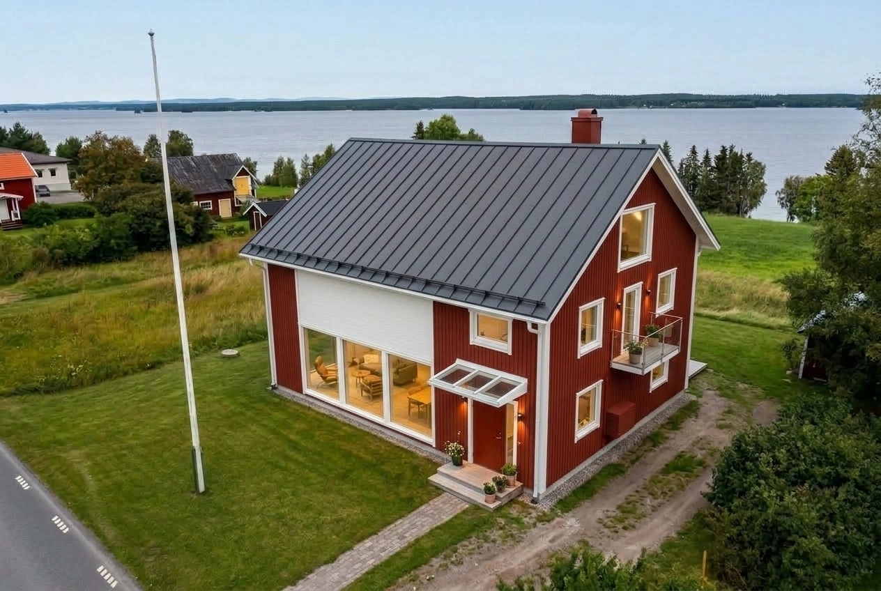 Scandinavian Facade Facade design — facade photo by GenRoom AI
