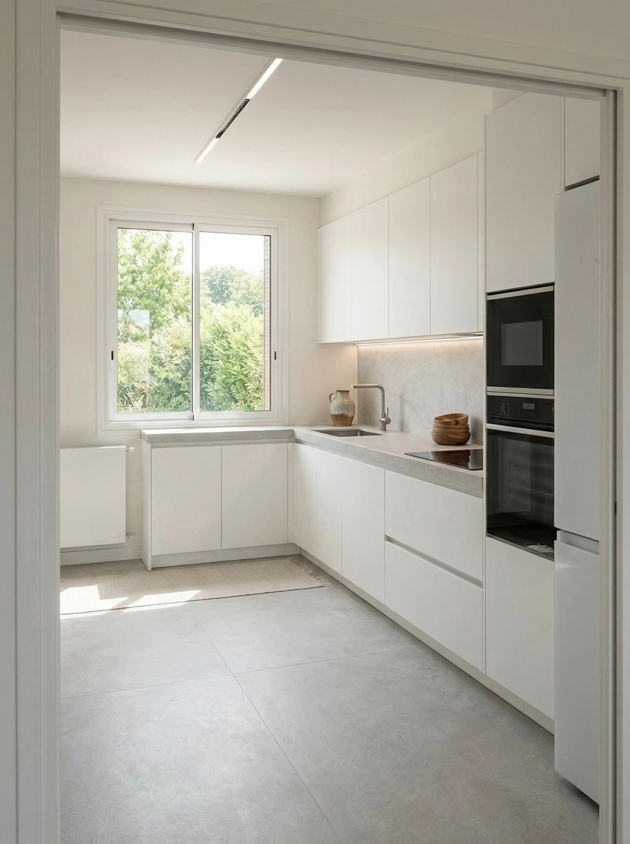 Minimalism Kitchen design — interior photo by GenRoom AI