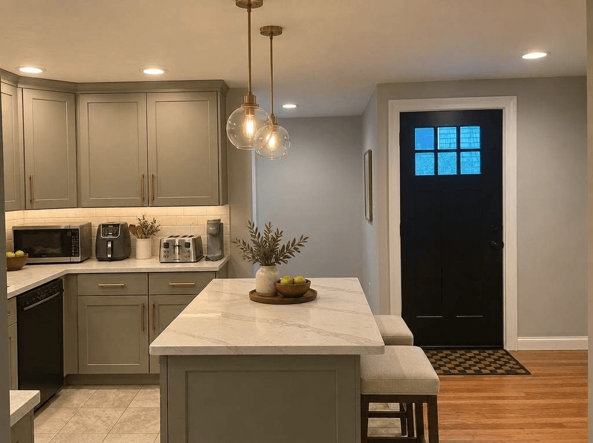 Kitchen interior in no_style style — photo by GenRoom AI