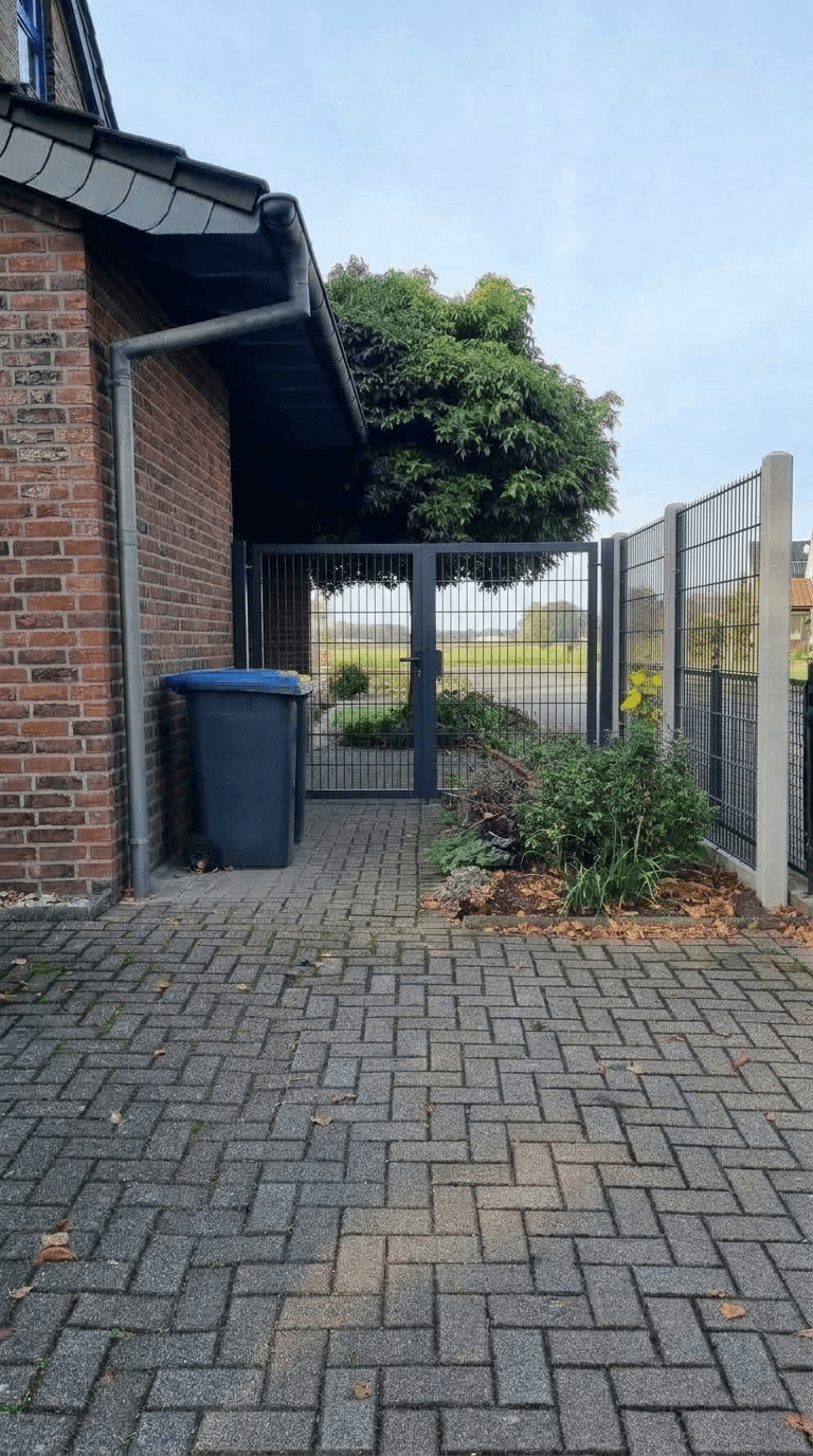 Yard design in no_style style — photo by GenRoom AI
