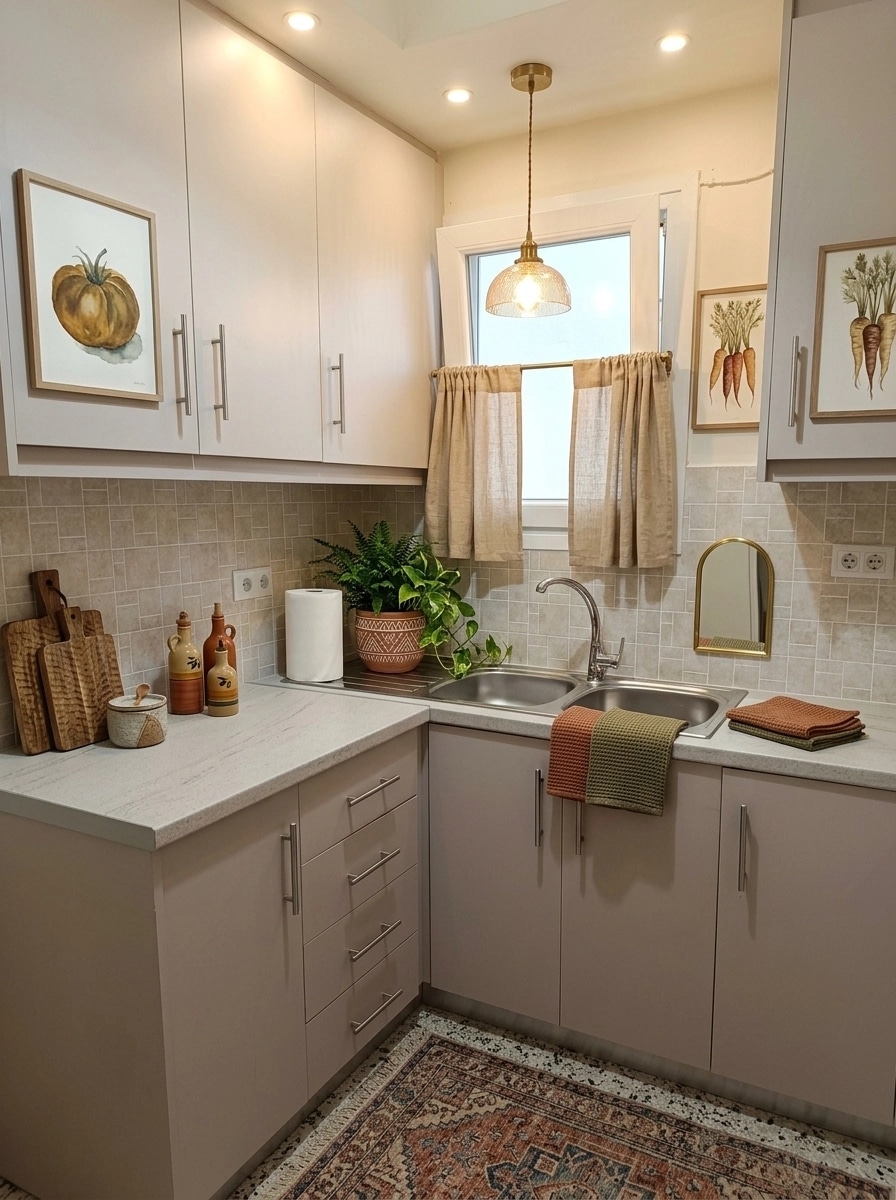 Bohemian Kitchen design — interior photo by GenRoom AI