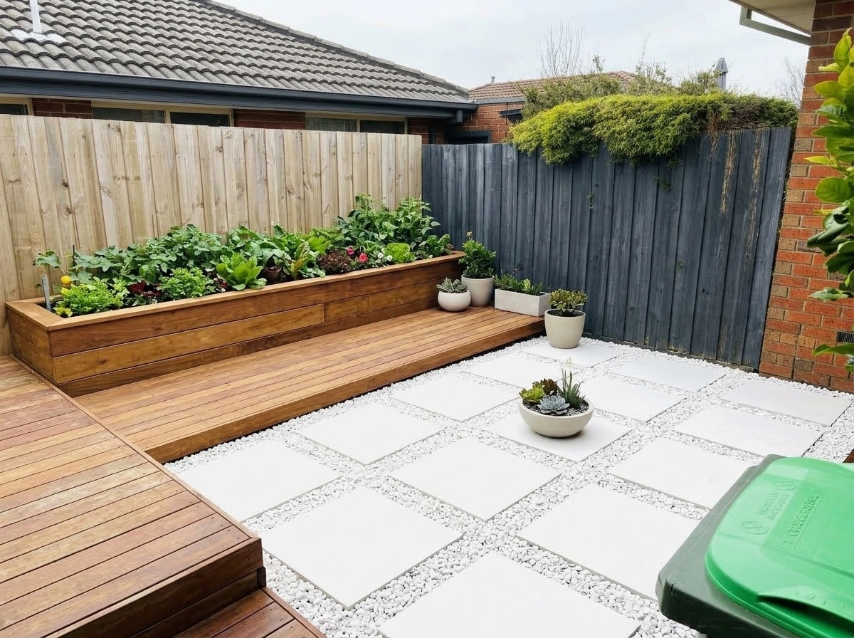 Yard design in no_style style — photo by GenRoom AI