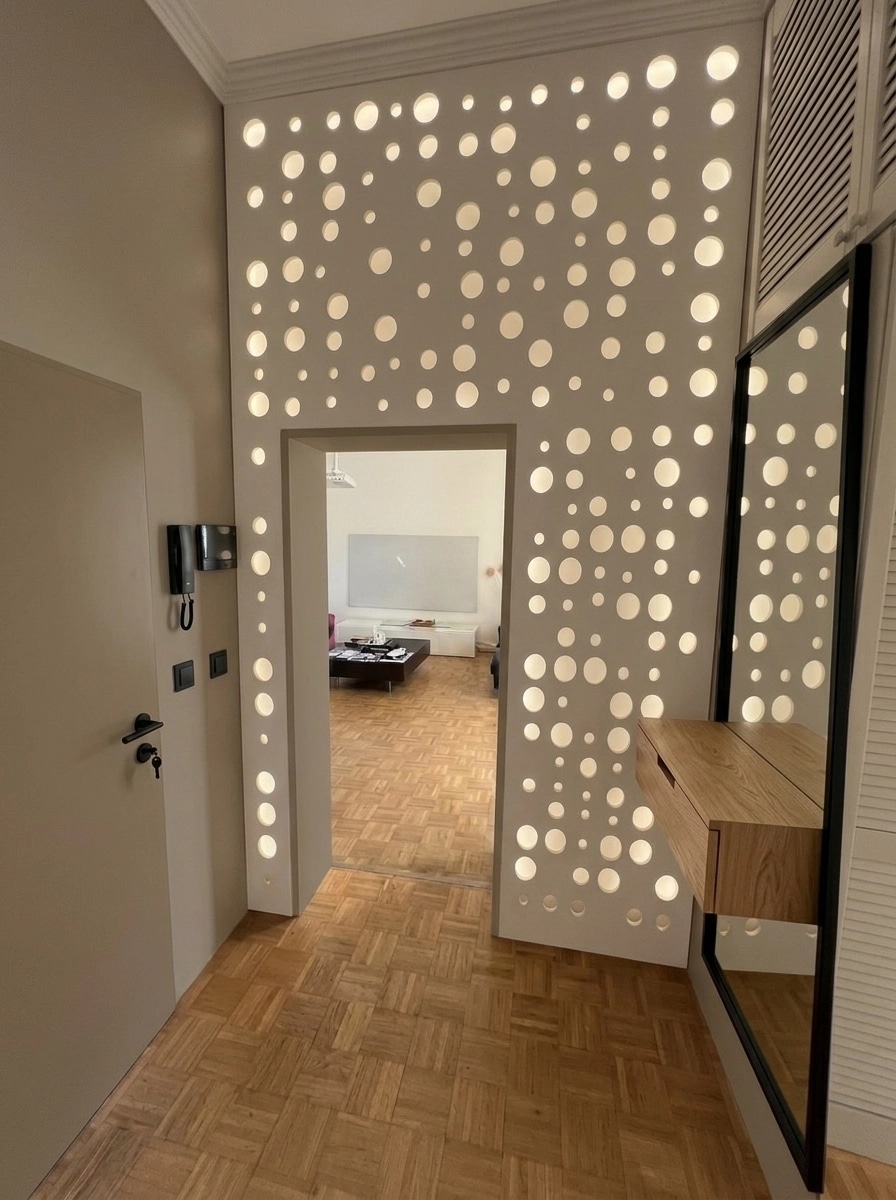 Hallway interior in no_style style — photo by GenRoom AI