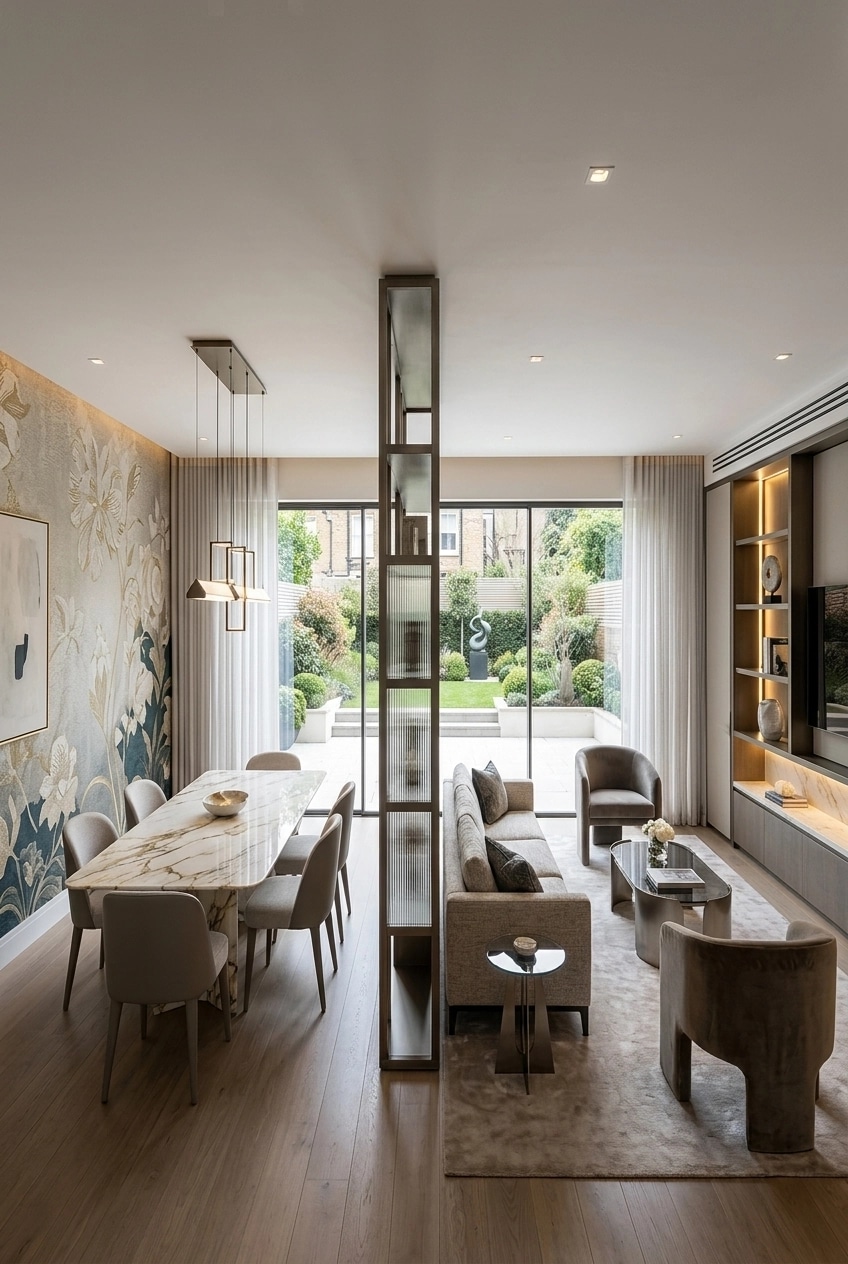 Interior design in Contemporary style — Living Room by GenRoom AI