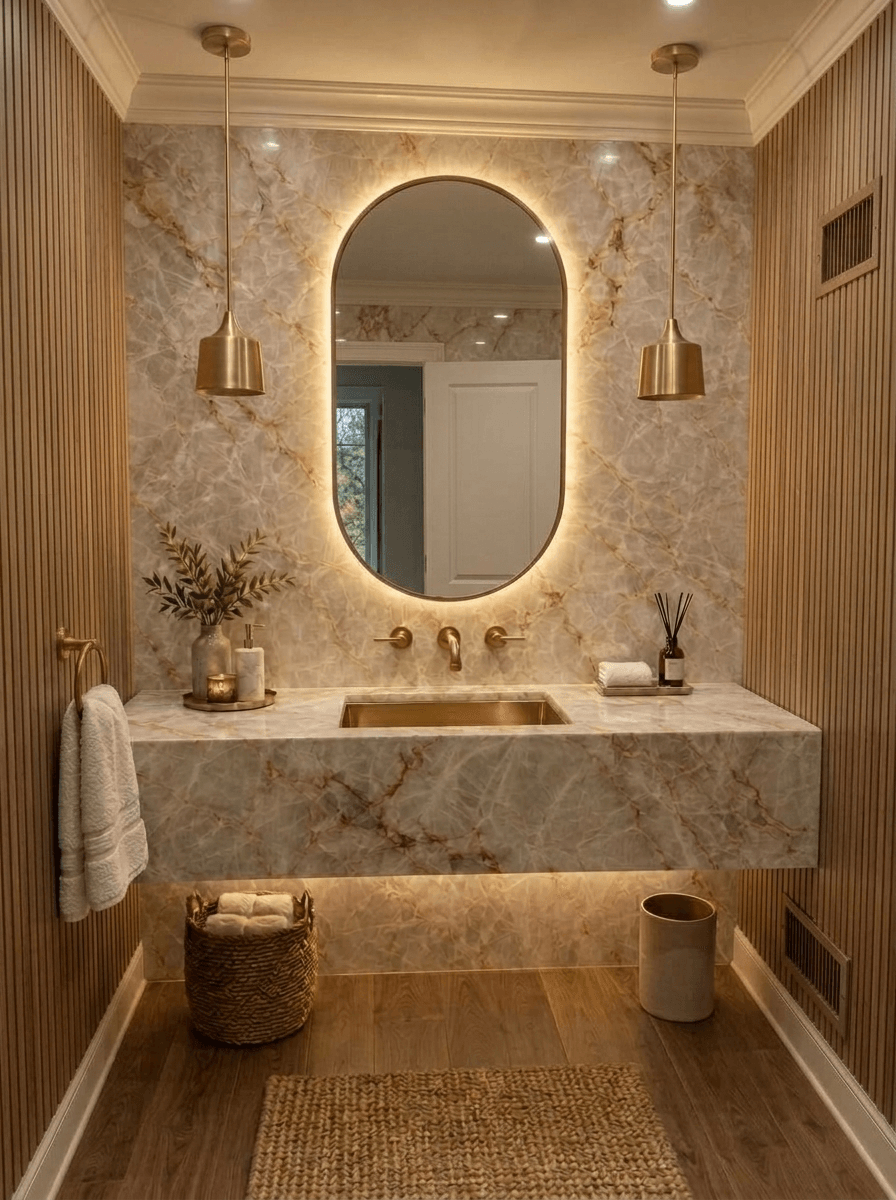 Bathroom interior in no_style style — photo by GenRoom AI