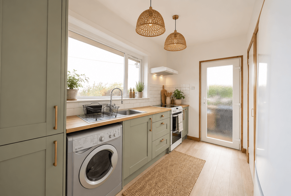 Interior design in Rustic style — Kitchen by GenRoom AI
