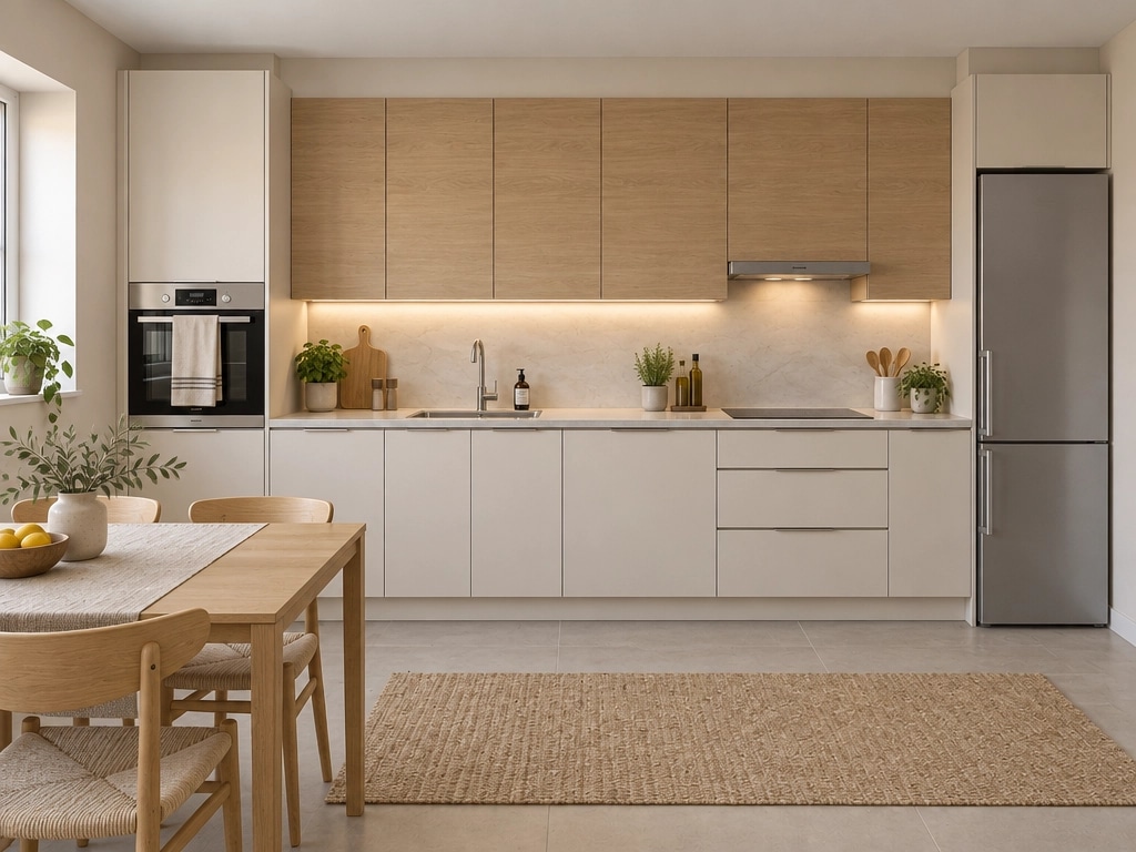 Scandinavian Kitchen design — interior photo by GenRoom AI